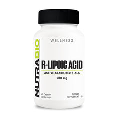 NutraBio R-Lipoic Acid 60Caps