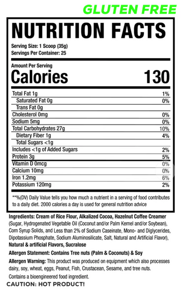 MuscleSport Cream'd Rice 25srv - Nutrition Faktory 