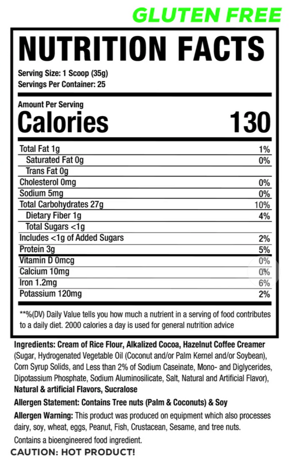 MuscleSport Cream'd Rice 25srv - Nutrition Faktory 