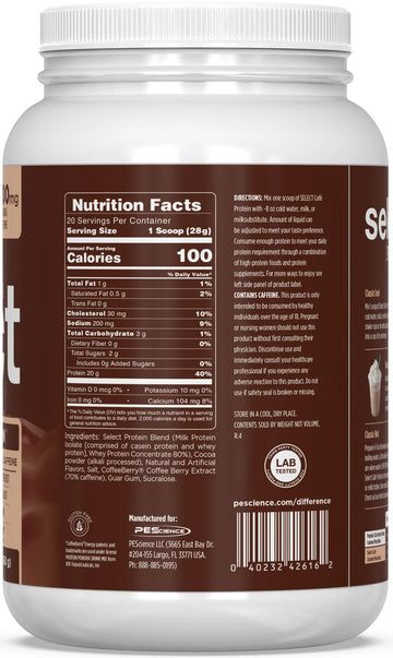 Supplement facts