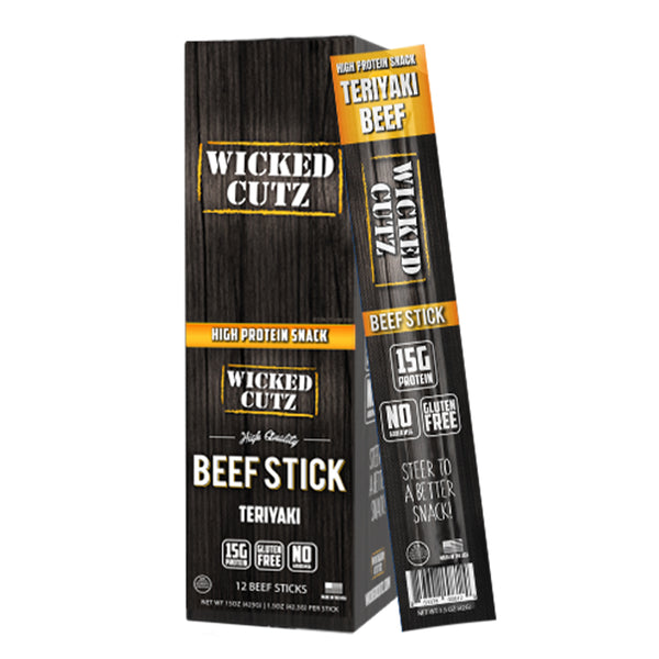 Wicked Cutz Beef Sticks 12ct