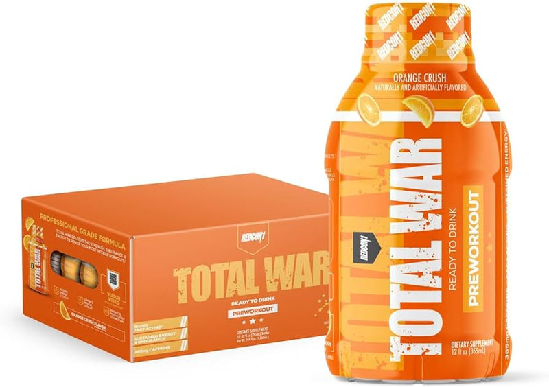 Redcon1 Total War RTD 12ct - Nutrition Faktory 