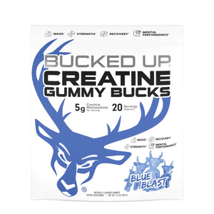 Bucked Up Creatine Gummy Bucks 20srv - Nutrition Faktory 