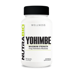 NutraBio Yohimbe 4mg 90Caps