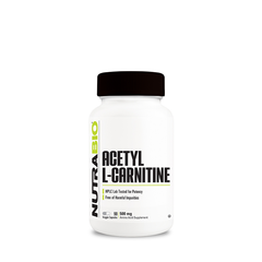 NutraBio Acetyl L-Carnitine 500mg 90Caps