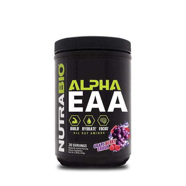 NutraBio Alpha EAA 30srv - Nutrition Faktory 