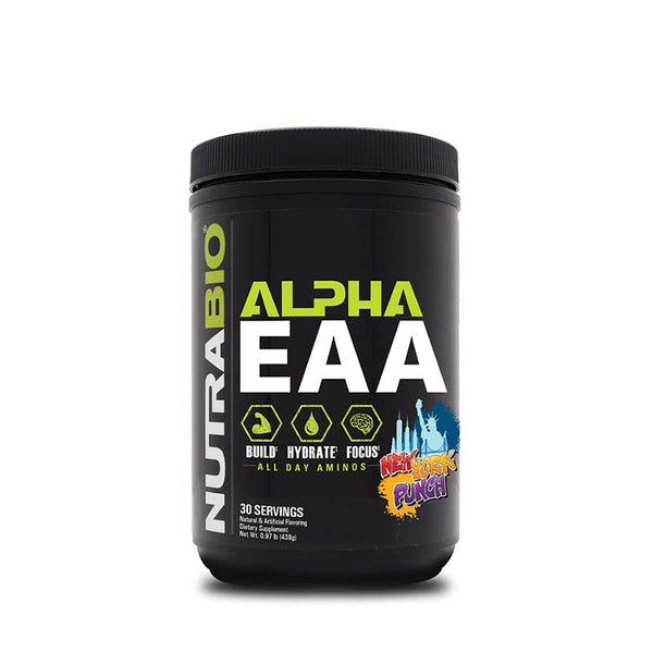 NutraBio Alpha EAA 30srv - Nutrition Faktory 