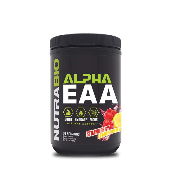 NutraBio Alpha EAA 30srv - Nutrition Faktory 