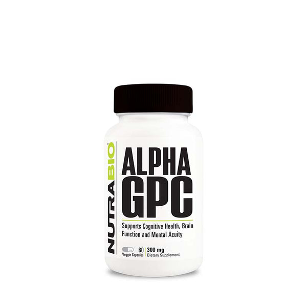 NutraBio Alpha GPC 60Caps