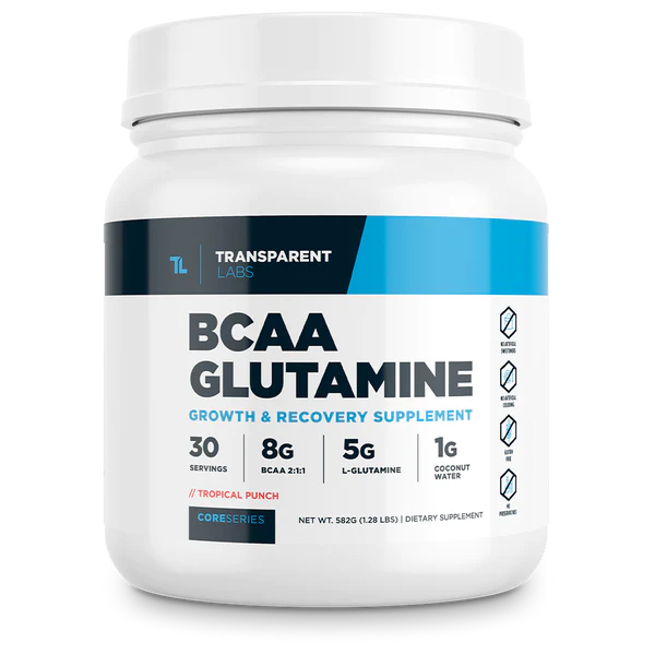 Transparent Labs BCAA Glutamine 30srv