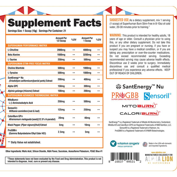 Supplement Facts