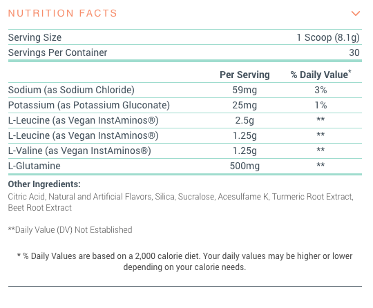 Supplement Facts