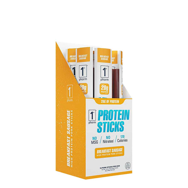 1st Phorm Protein Sticks 15ct - Nutrition Faktory 