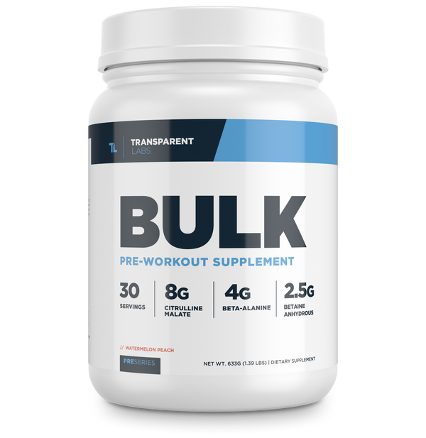 Watermelon Peach Bulk- -30srv-Pre-Workout-Transparent-Labs