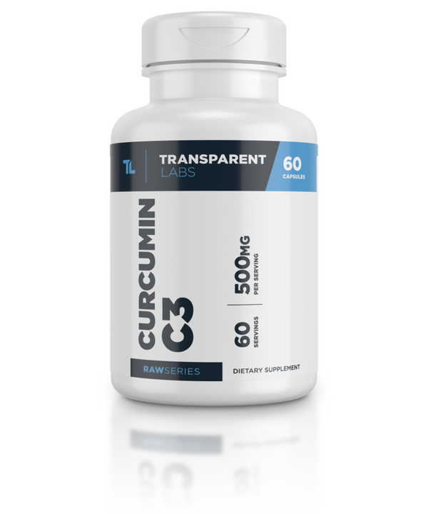 Transparent Labs Curcumin C3 60Caps, 500mg per serving