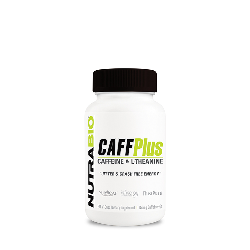 NutraBio Caff Plus 60 V-Cap