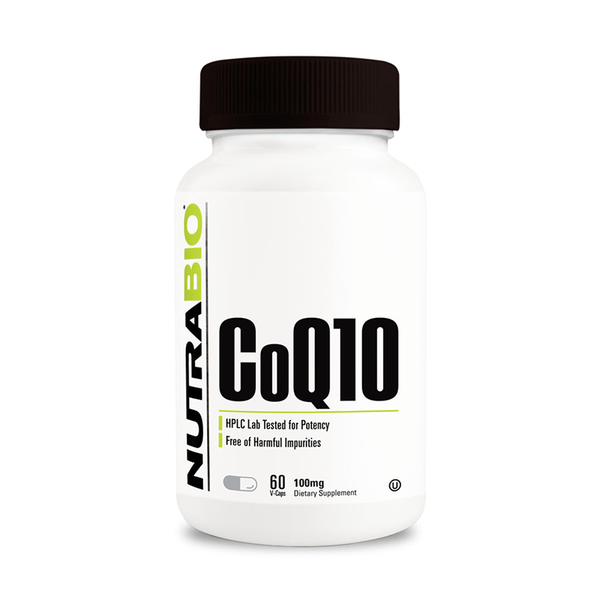 NutraBio CoQ10 100mg 60Caps