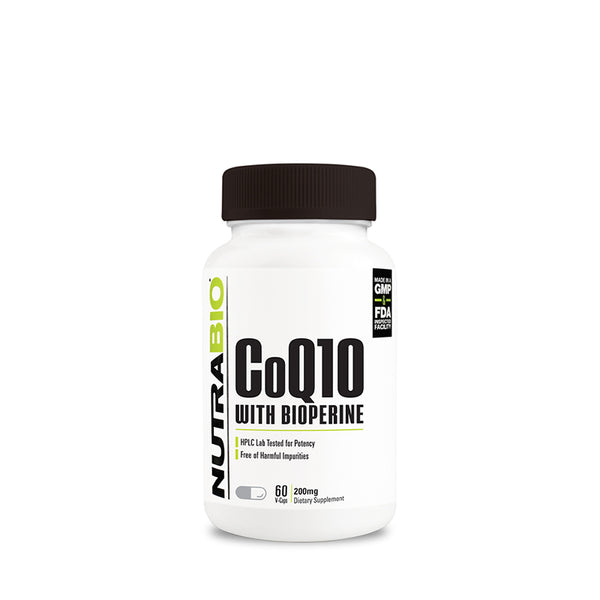 NutraBio COQ10 200mg 60Caps