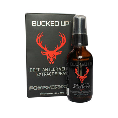 Bucked Up Deer Antler Velvet Spray Mens 2oz - Nutrition Faktory 