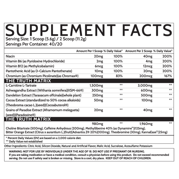 Supplement Facts