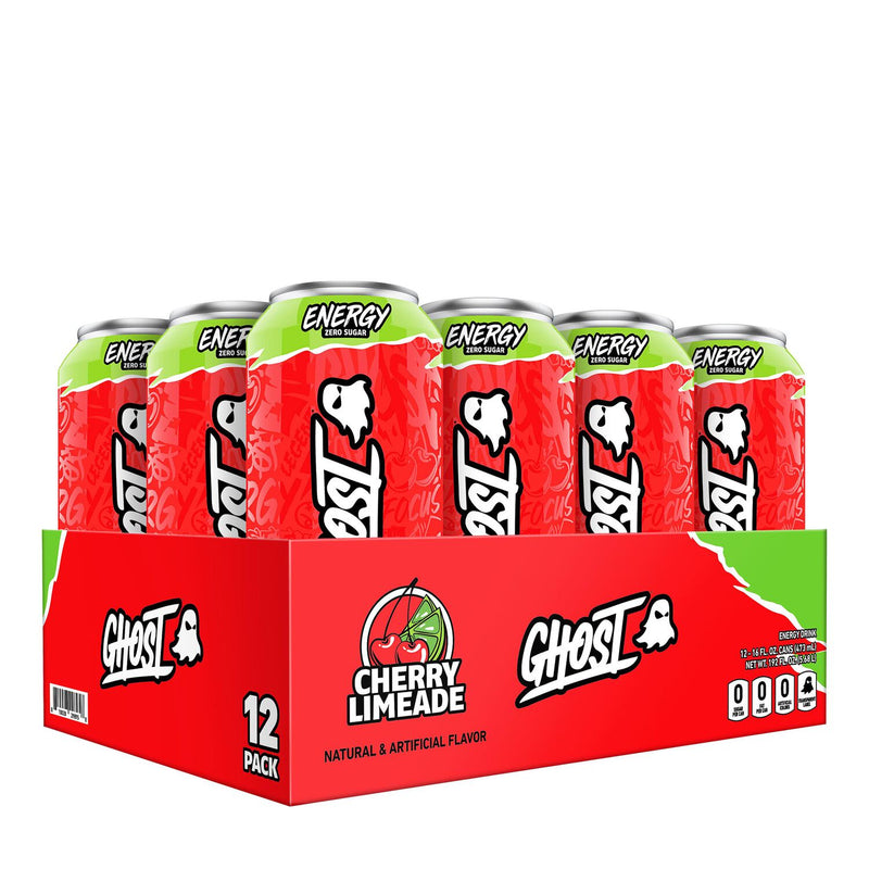 Cherry Limeade flavor 12 pack of Ghost Energy