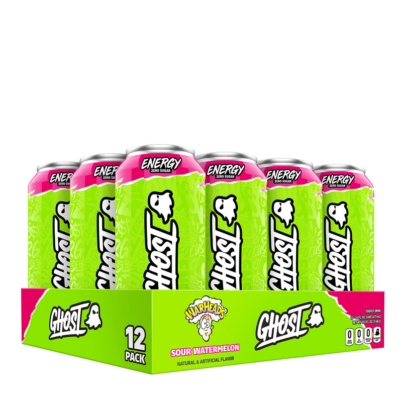 Ghost Warheads flavor 12 pack of Ghost Energy