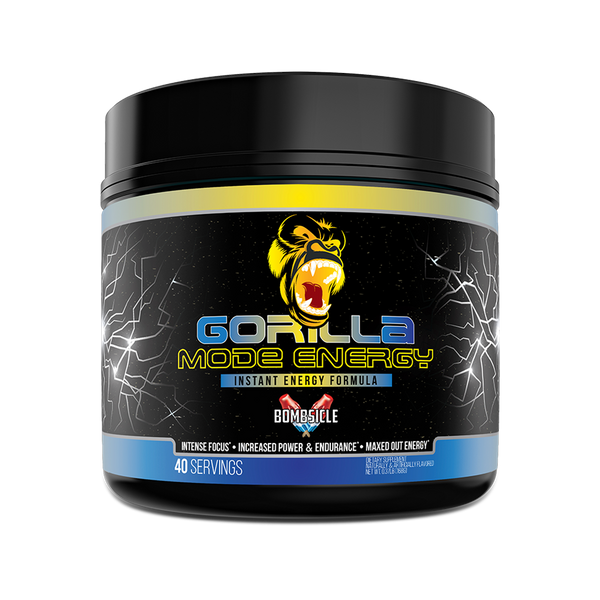 Bombsicle Gorilla Mode Energy Instant energy formula 40srv