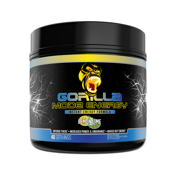 Lemon Lime Gorilla Mode Energy Instant energy formula 40srv