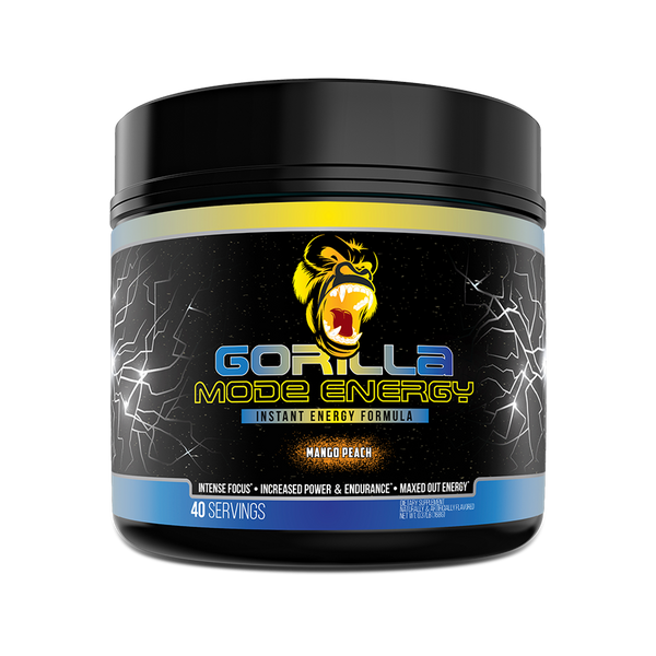 Mango Peach Gorilla Mode Energy Instant energy formula 40srv