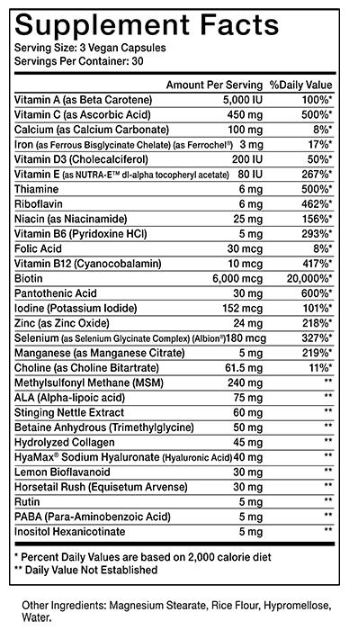Supplement Facts