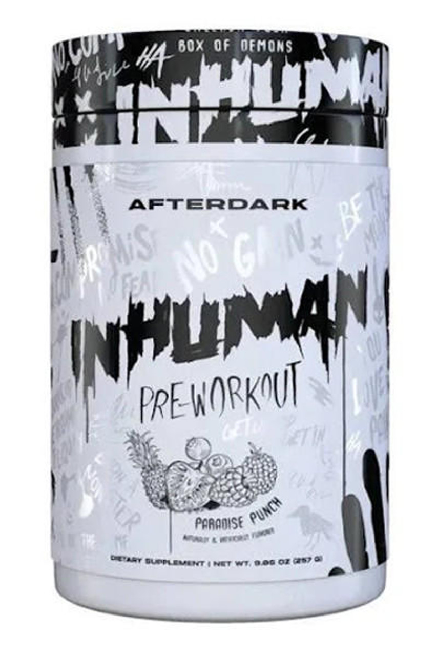 Inhuman Workout Inhuman Pre Workout 21srv | Afterdark – Nutrition Faktory
