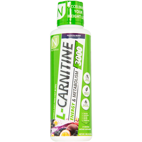 NutraKey L-Carnitine 3000 160z