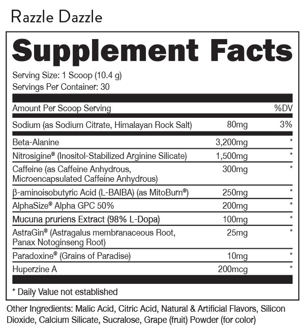 Supplement Facts