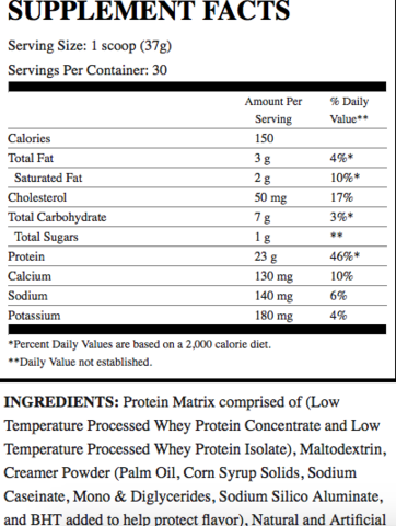 Supplement Facts