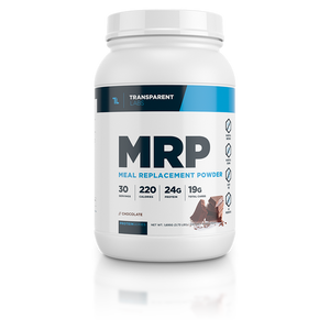 Transparent Labs Meal Replacement Powder MRP 30srv in Chocolate Flavor, 24g of Protein