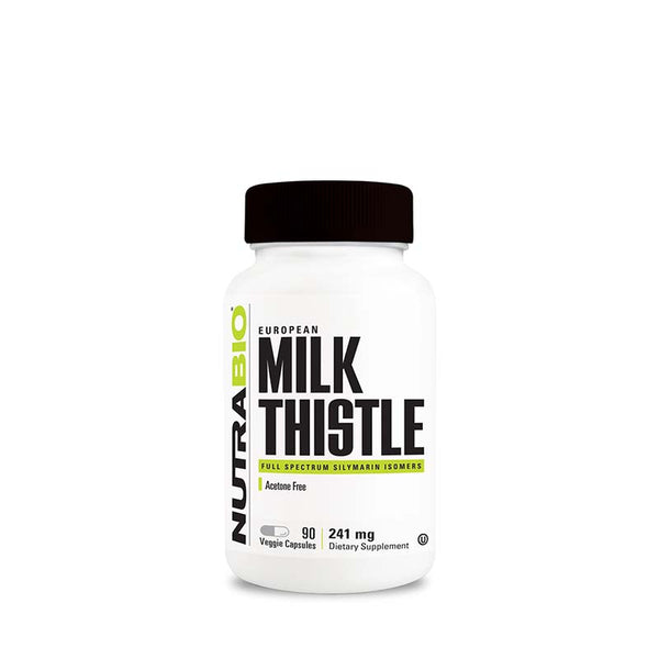 NutraBio Milk Thistle Full Spectrum Silymarin 90Caps