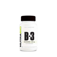 NutraBio Niacinamide 500mg 120Caps