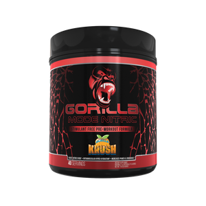 Gorilla Krush Gorilla Mode Nitric stimulant free pre-workout formula 40srv