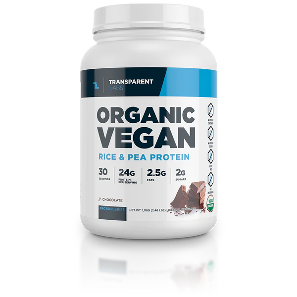 Transparent Labs Organic Vegan 30srv