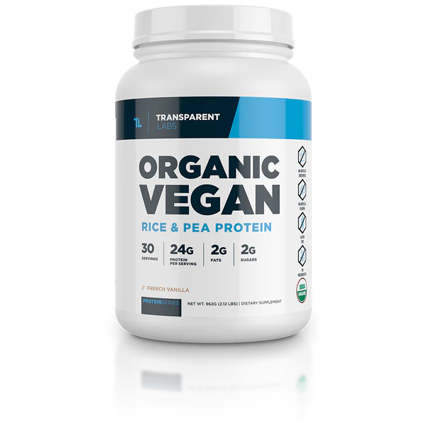 Transparent Labs Organic Vegan 30srv