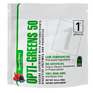 OPTI-GREENS 50 30srv - Nutrition Faktory 