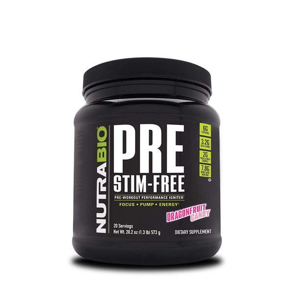 NutraBio PRE Workout Stimulant Free