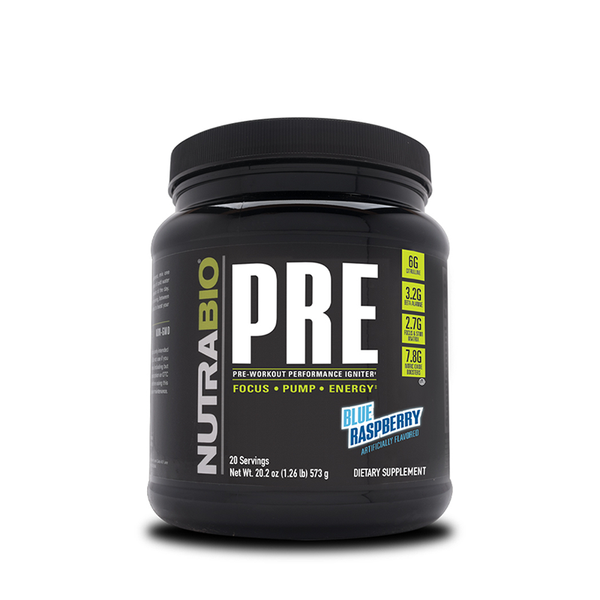 NutraBio PRE Workout V5 20srv