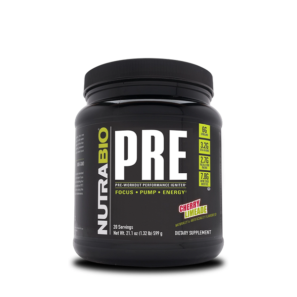 NutraBio PRE Workout V5 20srv