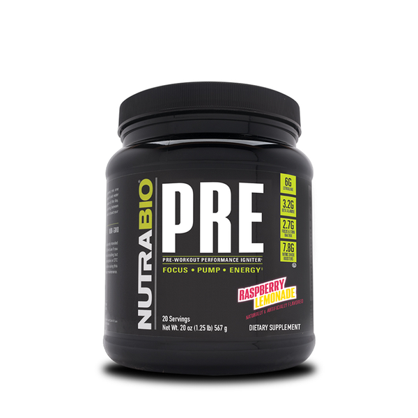 NutraBio PRE Workout V5 20srv