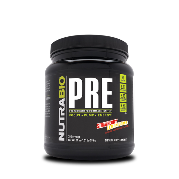 NutraBio PRE Workout V5 20srv