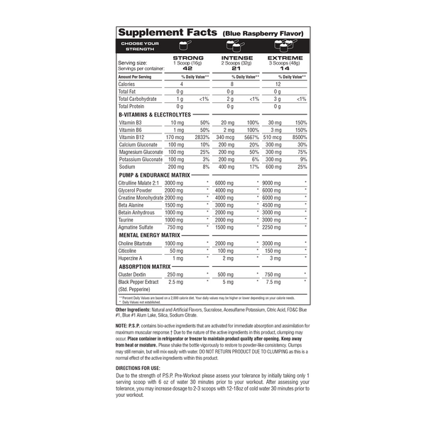 Supplement Facts