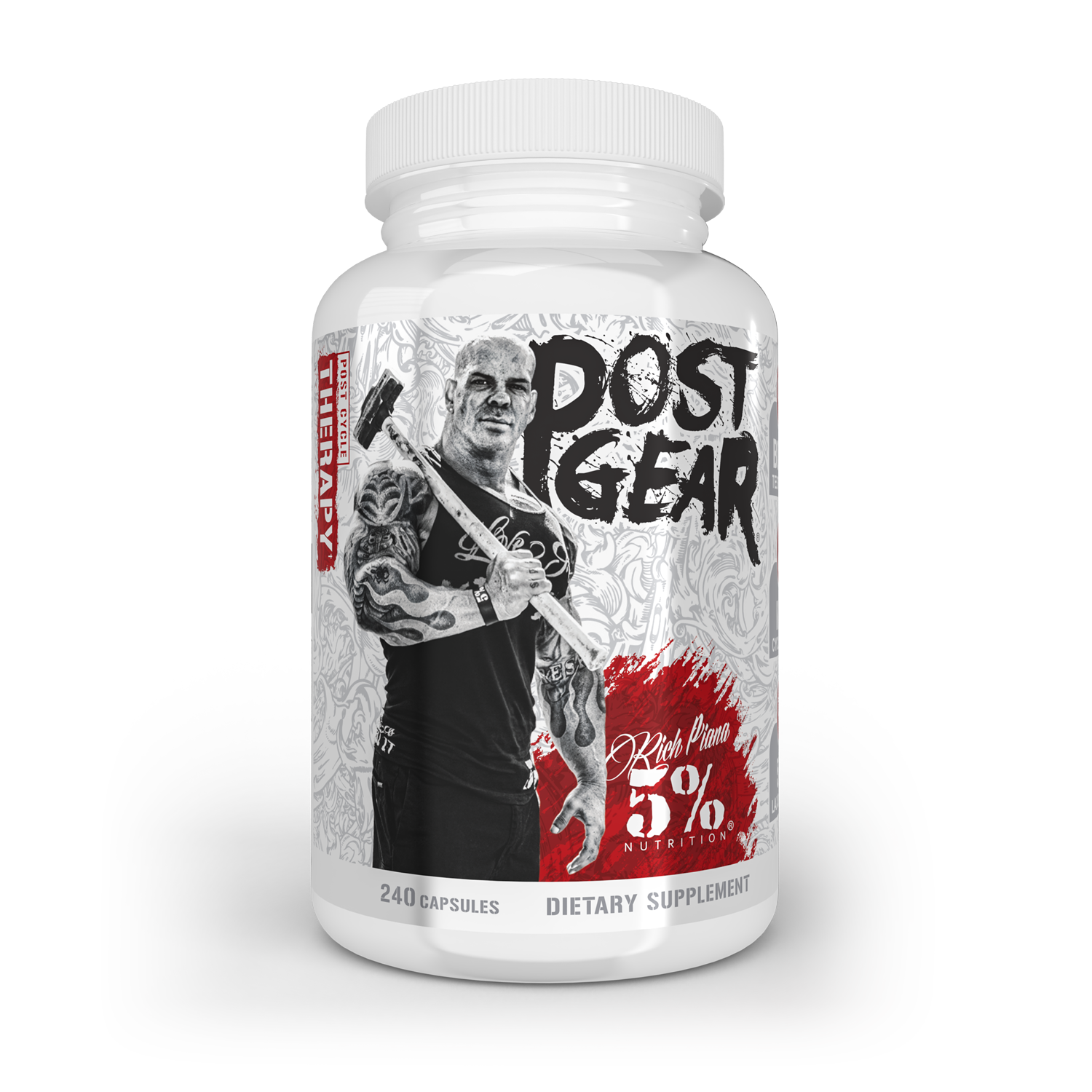 5 nutrition post gear 5% Nutrition Post Gear 240Caps