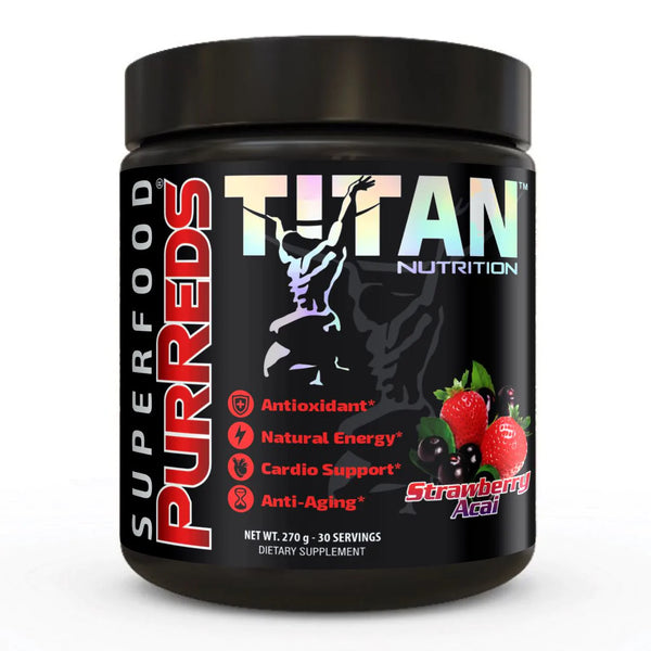 Titan Nutrition Pur Reds 30srv. Strawberry Acai Flavor