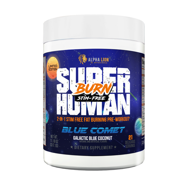 Alpha Lion SuperHuman Burn (Stim- Free) 50srv